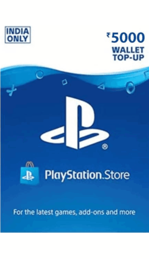 PSN Wallet Funds Rs.5000