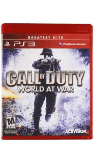 PS3 CALL OF DUTY WORLD AT WAR (NEW)